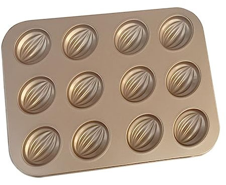 Amosfun Kuchenform für die Küche nicht Brot Mini-Muffinblech Cupcake-Liner rolf zuckowski weihnachten cupcakes förmchen Schokoladenform dekorative Plätzchenform schwerer Kohlenstoffstahl