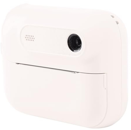 Instant Print Digital Camera, 48MP 1080p Instant Camera med 6x Zoom & MP3 -spelare, för Fototryck och Kreativa Gåvor (Beige)