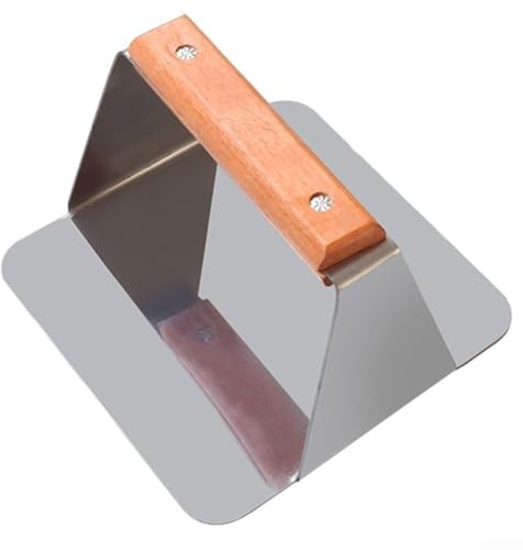 5 5 Heavy Duty Burger Press for Even Pressure Cooking on Grills and Pans (Square)