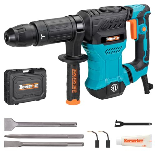 Berserker 1300W 12-Pound SDS-Max Demolition Jack Hammer 45HMC,11-Amp Corded