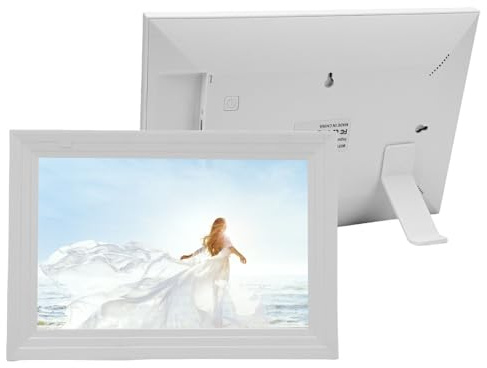 Fabater 10.1 Inch Digital Picture Frame, 1280x800 Touch Screen Electronic Photo Frame with 32GB Memory, Auto Rotate, Tabletop & Wall Mount, Share Photos/Videos From Anywhere