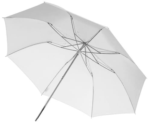 Ombrello Riflettente Per Fotografia Da 37 Pollici Per Diffusore Illuminazione Ombrello Portatile Da Studio Morbido Bianco