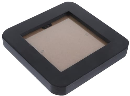 Uonlytech Cadre Photo Bureau en Bois Coins Arrondis Petit Cadre Photo Chic pour Afficher Décoration Élégante pour Chambre ou Salon