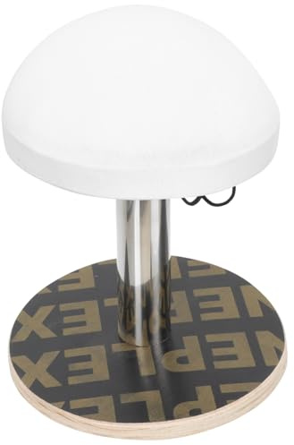 Veemoon Tabouret à Repasser Multifonction en Bois Coussin Respirant Résistant Haute Température, Compact et Antidérapant pour Vêtements et Accessoires de Repassage Domestique