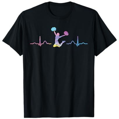 Cheerleaderin Mädchen jubeln Mama Liebe Cheerleading T-Shirt