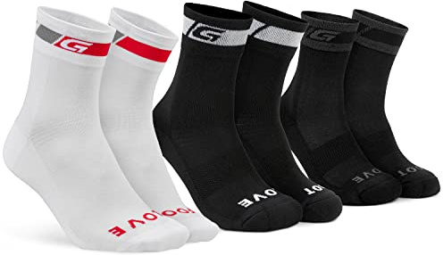 GripGrab 4 Jahreszeiten Fahrradsocken 3er Pack Sport Socken Merinowolle | Set mit Classic Sommer Socke, Merino Winter Socke und Übergangssocke für Frühling & Herbst, ideal für Rennrad & Mountainbike