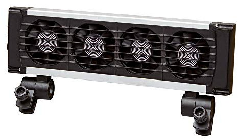 HOBBY Aquaristik Aqua Cooler V4 I Kühleinheit für Aquarien bis 300L I leise Aquarienkühlung mit 4 Ventilatoren I effektive Temperaturkontrolle I geeignet für Süßwasser- und Meerwasseraquarien