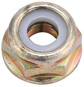 Blade Nut, M10x1.25 Left Hand Thread Blade Nut Universal Replacements Brush Cutter Trimmer Accessories Trimmer Blade Nut