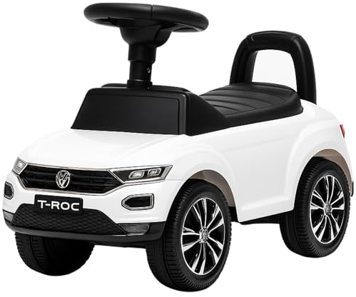TURBO CHALLENGE - T-ROC Volkswagen - Lauflernhilfe - 119120 - Freilauf - Blau - Max. 25 kg - Kunststoff - Batterien Nicht enthalten - Kinderspielzeug - Geschenk - Ab 12 Monaten