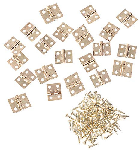 Klapp Hinten Scharniere 20 Stück / Los Mini-Schrankscharniere Möbelbeschläge Dekorative Kleine Türscharniere Für Schmuckschatulle Möbelbeschläge 8Mm * 10Mm