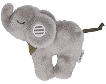 Sterntaler Baby Unisex Mini Kuscheltier Baby Mini-Spieltier Elefant Eddy - Babyspielzeug, Spielzeug, Motorikspielzeug - grau