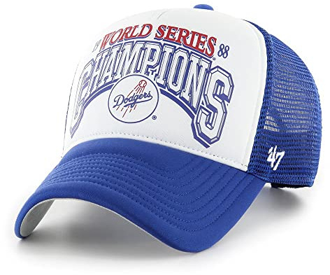 '47 Brand Mesh Trucker Cap - Foam Champ Los Angeles Dodgers