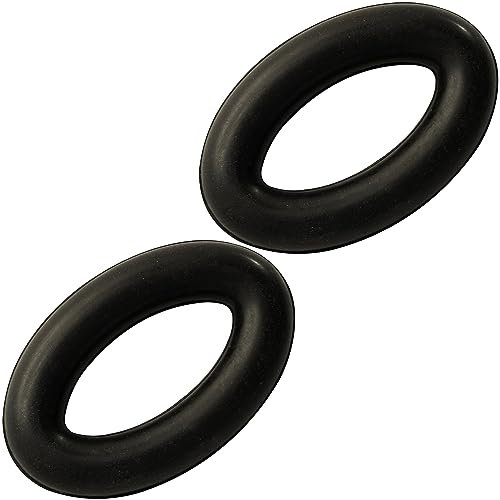 AERZETIX - C66990 - Juego de 2 Soportes, silenciador en caucho para sistema de escape - compatible con números OE 1820 2 244 720, 2 244 720
