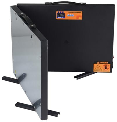 KHZKHC Chauffage De Couveuse 150 W pour Poussins, Plaque Chauffante pour Couveuse De Poussins, Volaille, Plaque De Couveuse, 0~85 °C/0~185 °F, Température Constante, pour Bébé Poussin Et Caneton