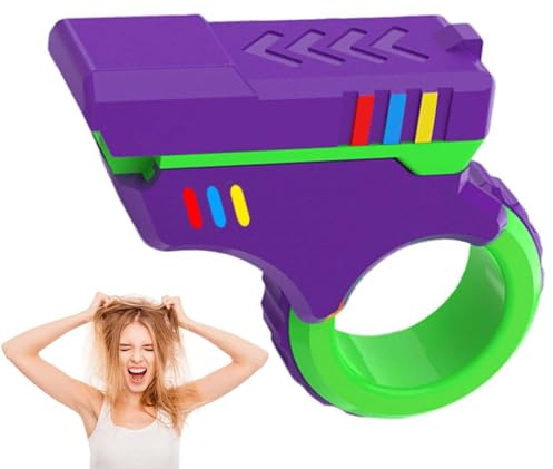 HNSYPX 3D-Druck Anti Stress Spielzeug Pistole Für Angst Und Stressabbau,Autismus Spielzeug EDC Multifunktional Tragbar,Stress Spielzeug Pistole FüR Adhs Menschen Mit Sensorischen BedüRfnissen