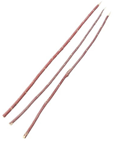 Mipcase 100pezzi Willow Bbq Forks Sticks Per Barbecue Utensili Per Per e Outdoor