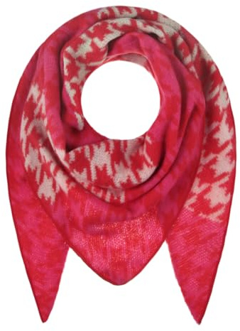 Majea Damenschal Winterschal Strickschal Damen Schal (880044) (pink 9)