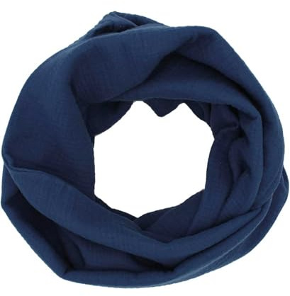 FASHION YOU WANT Musselin Loop Schal Damen, Schlauchschal, Schlauchschal Damen, Musselin Schal, LOOP Schal Sommer Leicht Rundschal