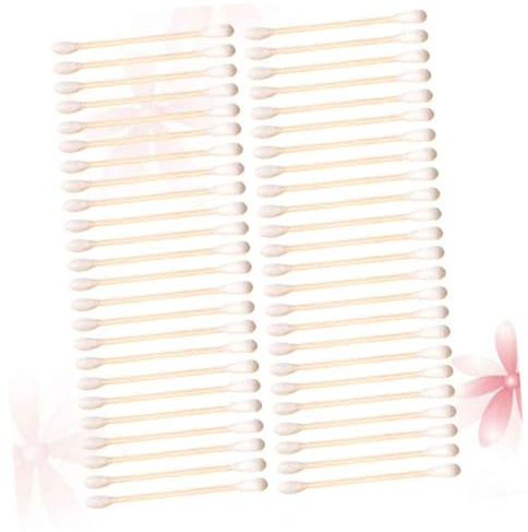 FRCOLOR Bastoncini Di Cotone Essenziali 300 Pezzi - Doppio Bastoncino Di Cotone Per La Rimozione Del Trucco La Pulizia La Compatti Per I Viaggi