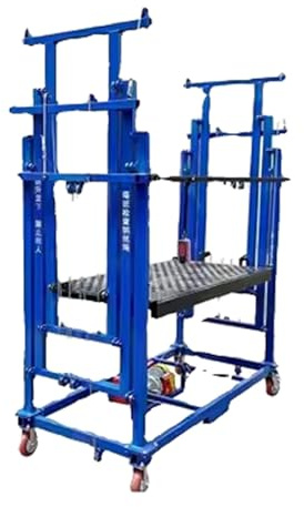 Automatic Electric Lift Table Scaffold, Mobile Elevator Working Platform for Household and Industrial Use