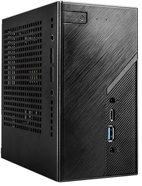 ASRock DeskMini X600/USB4・1,92 l großer PC・PC Barebone・AMD X600・Sockel AM5・M.2・Serial ATA III・Ethernet/LAN (90BXG5301-A10GA0W)