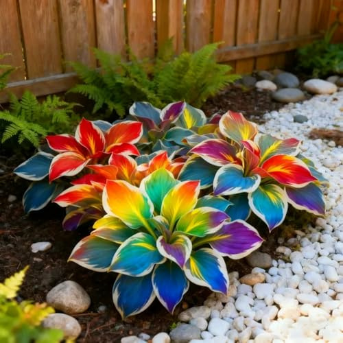 Funkien Rhizoms-Schattentolerante Premium-Stauden Gartenprojekte-6 Rhizoms-H