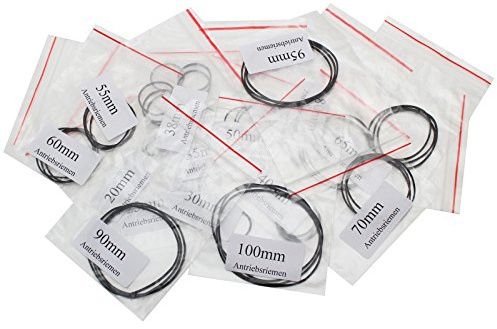 Onpira® 51x Antriebsriemen Vierkant von 20-100mm SET Sortiment 1A-Qualität