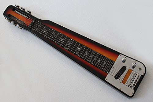Guitare électrique en acier à 6 cordes noire