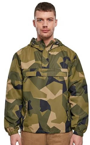 Brandit Summer Windbreaker, color: swedish camo, size: 4XL