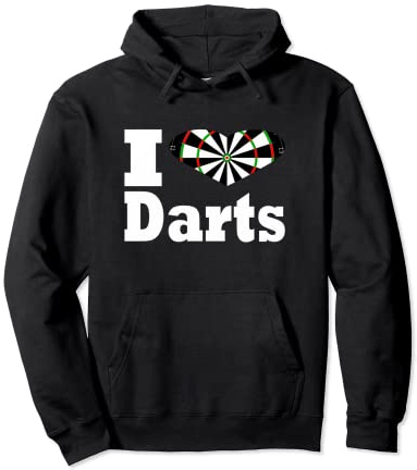 I love Darts Ally Pally Bullseye Pullover Hoodie