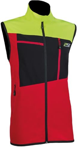 PSS Funktionsweste X-treme Breeze Rot/Gelb Größe 46/48