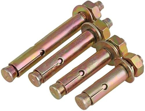 Expansionsbolzen Rawl, Ankerbolzen, Externe Expansionsschraube Expansionsbolzen Explosionsschraube M14 M16 M20 (2 Stück) (Länge: 150 mm, Größe: M20) (Farbe: 100 mm, Größe: M18) (Farbe: 100 mm) (Color