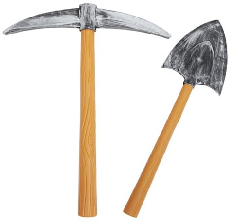 BESTYASH 2stücke Pickaxe Und Spade Requisiten Für Kostüme Bühnenaufführungen Und Fotografie Kreative Deko Für Partys Und Events