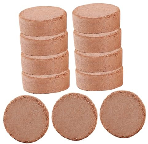 PAMINGONO 60pezzi Nutritivo per Compressed Nursery Soil Block per Coltivazione Cactus e Appartamento per e Trapianto