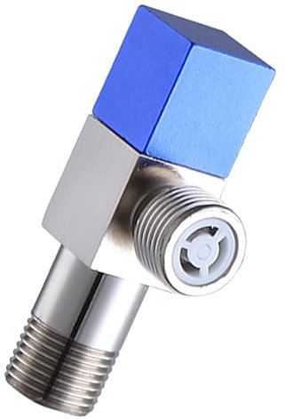 HOMOCONO Toilet Water Valve Mit Absperrventil Robuster Winkelstopfen Für Kaltwasser Rückflussverhinderer Für Toiletten Installieren Langlebig Und Zuverlässig