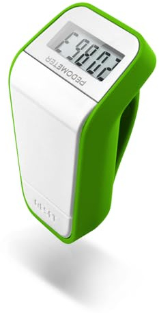 Podomètre 3D pour la marche, compteur de pas simple avec clip et sangle amovibles, tracker de pas rechargeable par USB avec rétroéclairage, compteur de pas précis pour hommes, femmes, enfants