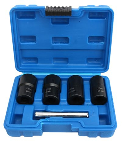 DIYEAH Extracteur De Boulon Endommagé Pour Écrou Cassé Adaptateur De Douille Outil Extraction Douille Écrou