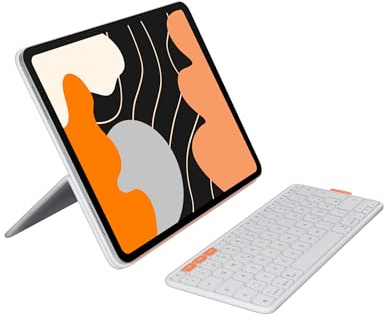 Logitech Flip Folio, Tastatur-Case für iPad Pro 13 Zoll (M4 und M5)