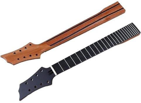 E Gitarre 8 Saiter Hals Matt Doppelt Verstellbar Ahorn Modifiziert DIY Zubehör