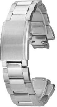 NRERDMT Kompatibel mit Casio G-SHOCK GST B400 Edelstahl-Uhrenarmband, GST B400 Metallarmband, Uhrenarmband, Herren, massives Stahlarmband, Uhrenkette(Steel)