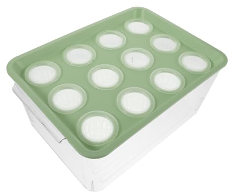 WOONEKY Mini Aquarium Tank with Hydroponic Grow Box and Planter Lid Aquaponics System for Goldfish and Plants Space-saving Indoor Garden Decor for Office