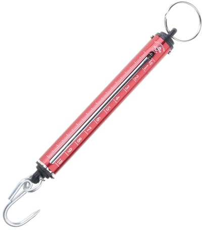 Dynamomètre à ressort mécanique en aluminium léger avec cadrans faciles à lire pour une mesure précise du poids Balance mécanique suspendue