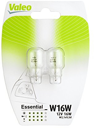 Valeo Halogenlampe Essential 32122 W16W 2er-Set