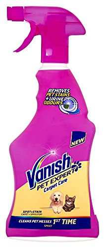 Vanish Spray Pet Expert Oxi Action Stain Remover, 500ml - Fresh Scent, Carpet Cleaner