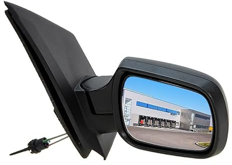 BESTPRICE ATP 1x Elektrischer Außenspiegel links Seitenspiegel konvex | Kompatibel mit: FORD FIESTA V, FIESTA V Van