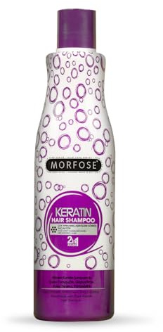 Morfose 2in1 Keratin Hair Shampoo 500ml – Keratinshampoo für stark geschädigtes Haar – Regenerierend, feuchtigkeitsspendend & seidig weich
