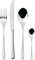 Sambonet Venezia 52565-81 Set di Posate da Tavola monoblocco in acciaio inox 18/10, per 6 persone, 24 pezzi: 6 forchette, 6 cucchiai, 6 coltelli, 6 cucchiaini da tè