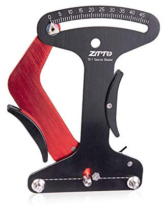 doorslay Misuratore di tensione dei raggi della bicicletta, strumento di calibrazione per raggi della bicicletta, strumento di riparazione della bicicletta