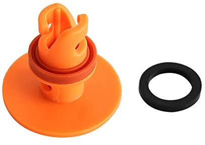 Kajak-Adapter,Asudaro Paddle Board Pumpenadapter Sup Adapter Portable SUP Valve Adapter Luftpumpe Schlauchboot Sup Pump Adapter Zubehör für Paddle Board aufblasbares Kajakboot,Orange