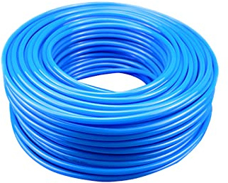 AOPANDA Pneumatischer Schlauch, 14 mm Außendurchmesser, 10 mm Innendurchmesser, blauer Luftkompressor, PU-Leitung, Schlauch für Wasserflüssigkeitsübertragung, 5 m